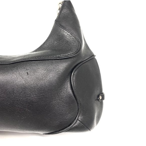 Cole Haan Black Leather Hobo/Shoulder Bag - Picture 6 of 8